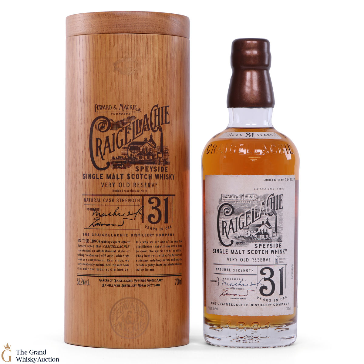 Craigellachie - 31 Year Old Cask Strength 52.2%