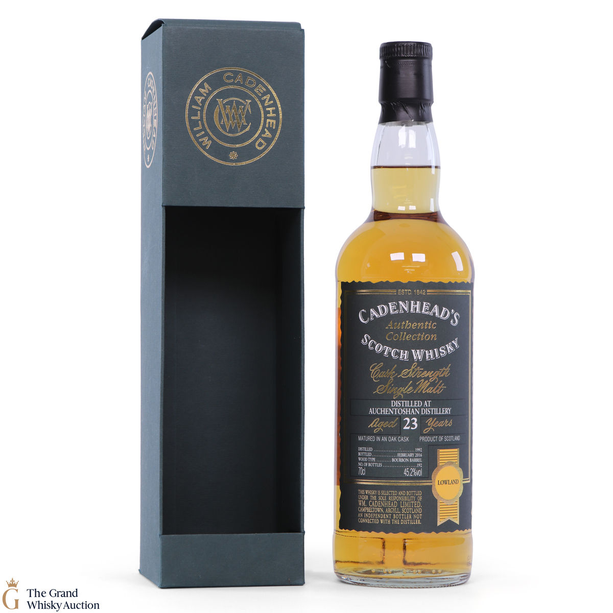 Auchentoshan - 23 Year Old - 1992 Cadenhead's 