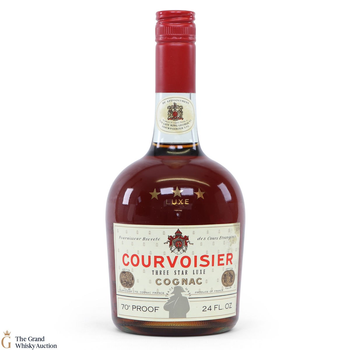 Courvoisier - 3 Star Luxe Cognac (1970s)