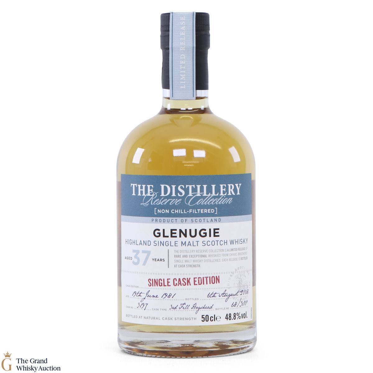 Glenugie - 1981 Reserve Collection 37 Year Old 50cl Single Cask Edition