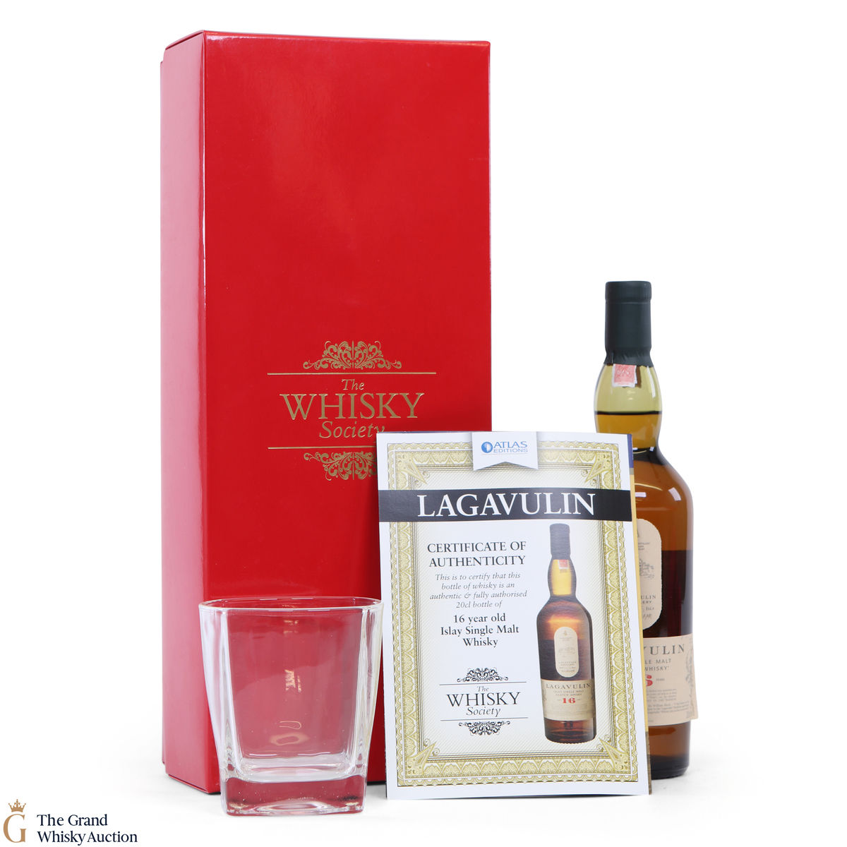 Lagavulin - 16 Year Old - The Whisky Society (With Glass) 20cl