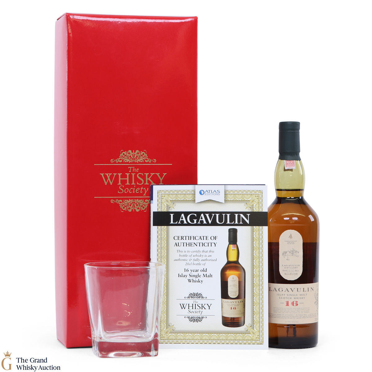 Lagavulin - 16 Year Old - The Whisky Society (With Glass) 20cl