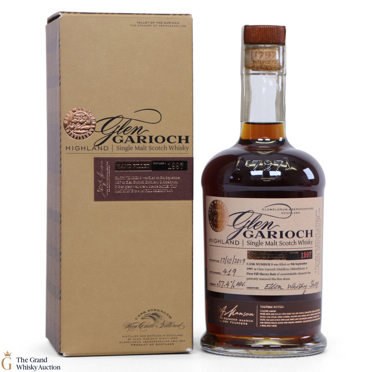 Glen Garioch - 1997 Hand Filled Cask #9
