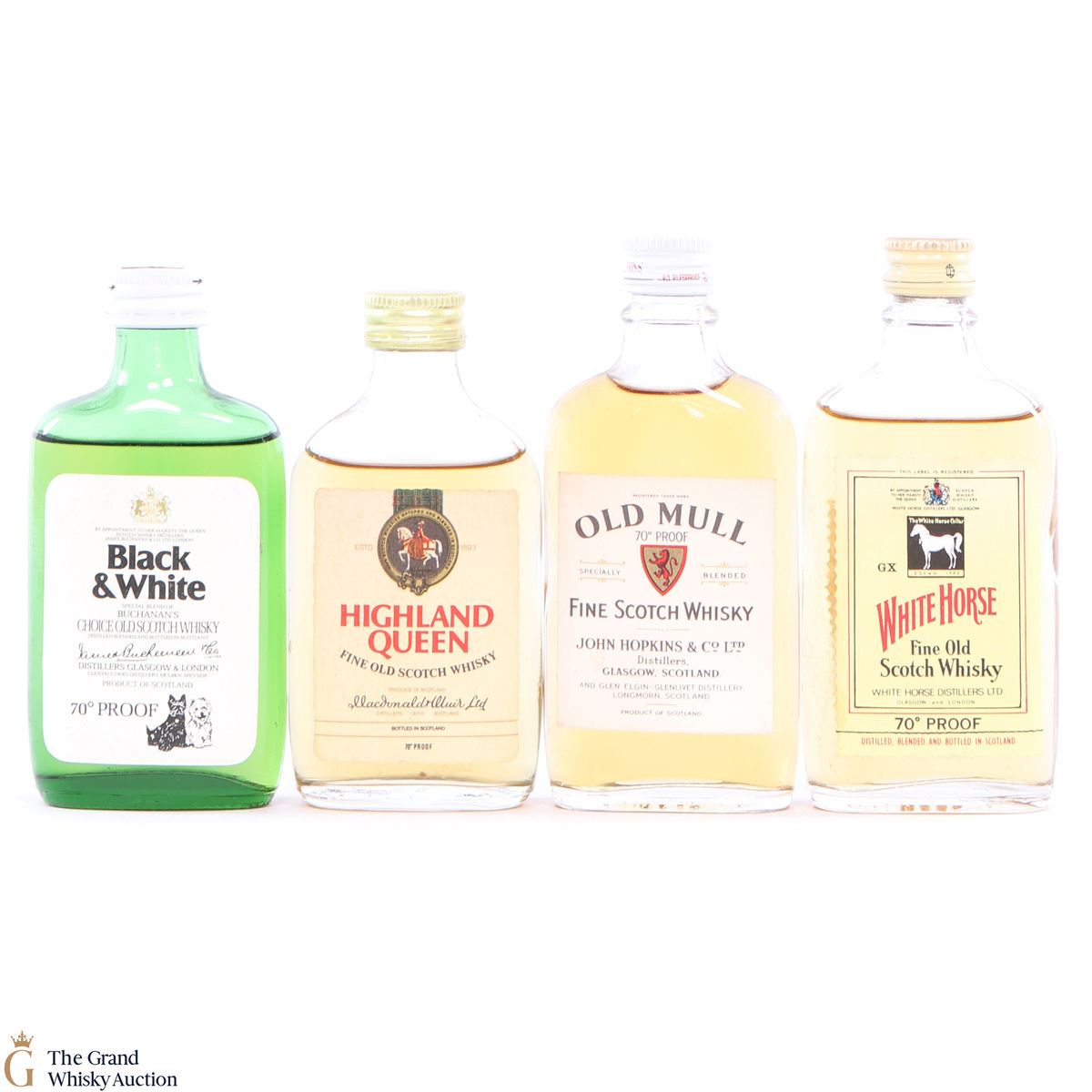 Assorted Minatures - 4 x 5cl