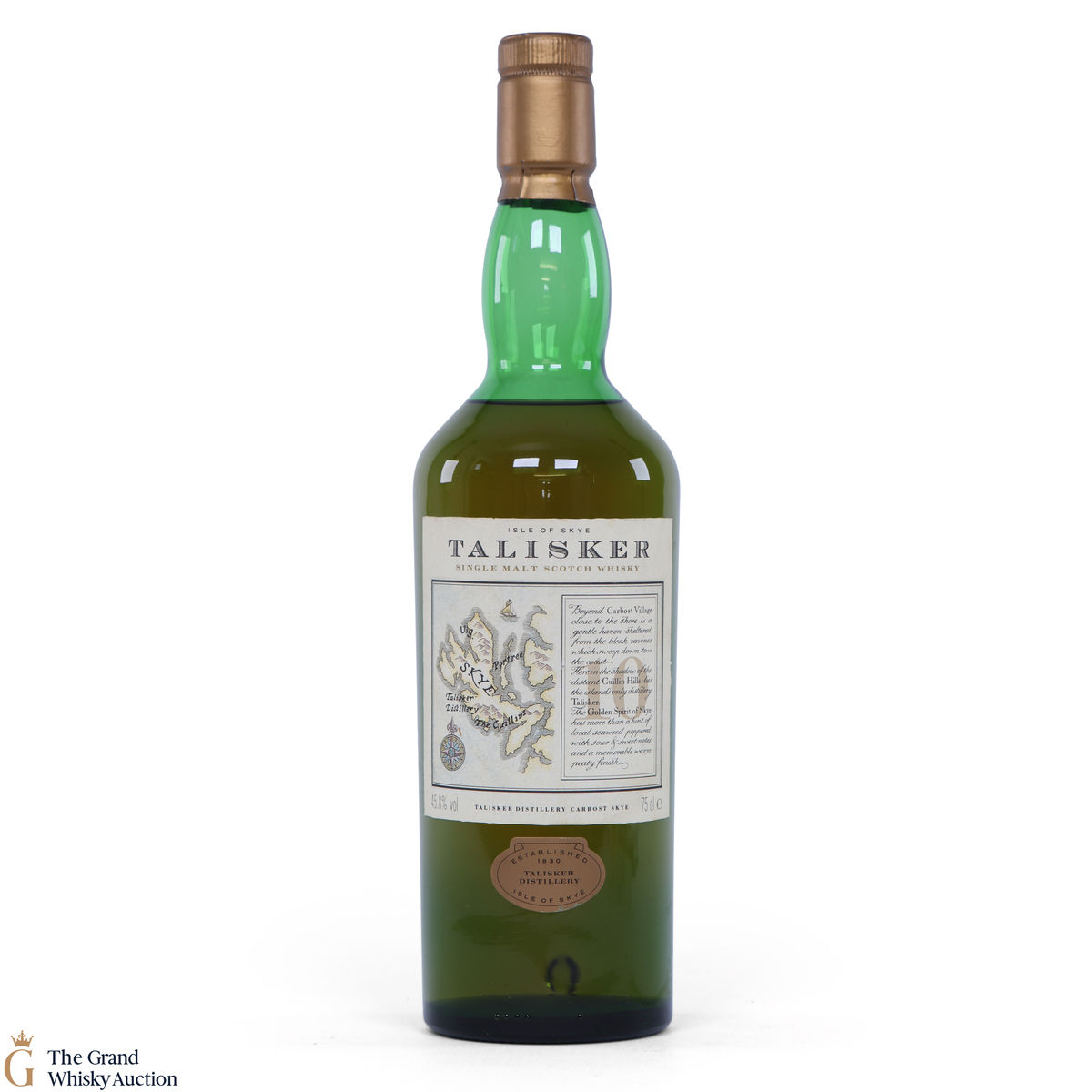 Talisker - 10 Year Old - Map Label 75cl