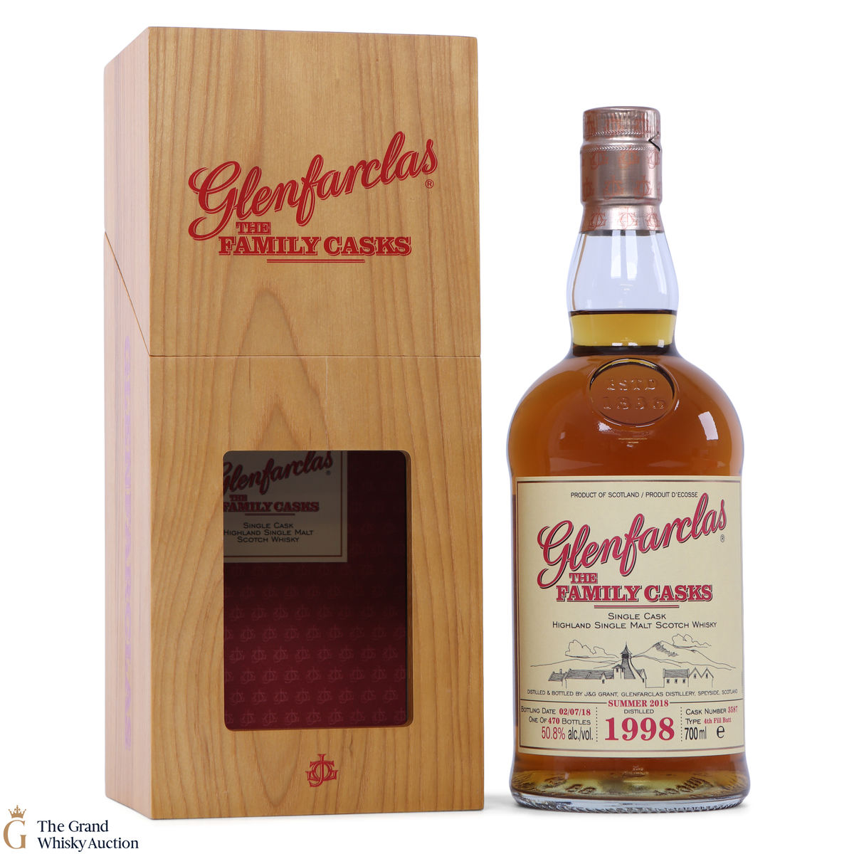 Glenfarclas - 1998 Family Cask Summer 2018 #3587