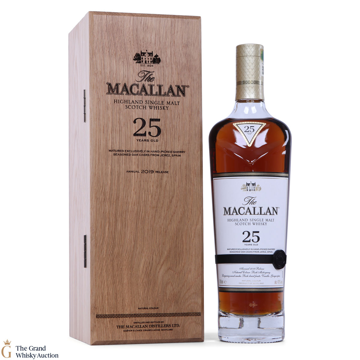 Macallan - 25 Year Old - Sherry Oak - 2019