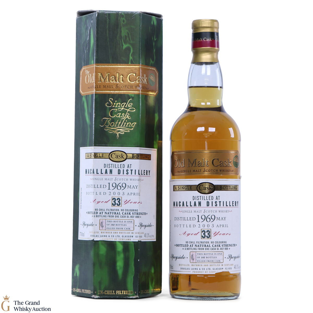 Macallan - 33 Year Old - Old Malt Cask 1969