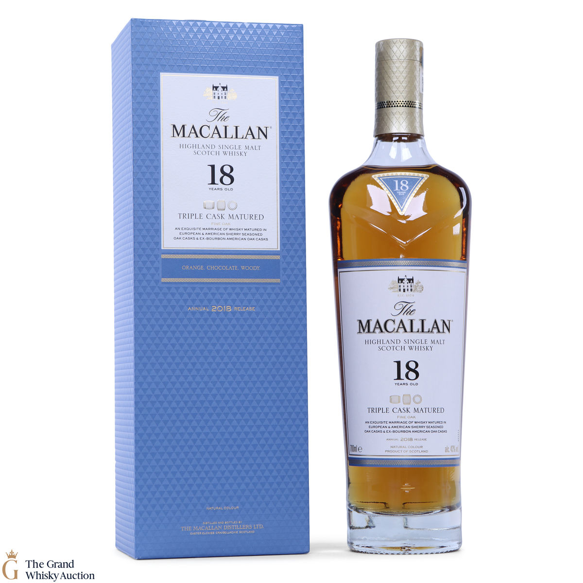 Macallan - 18 Year Old - Triple Cask 2018 (Fine Oak)