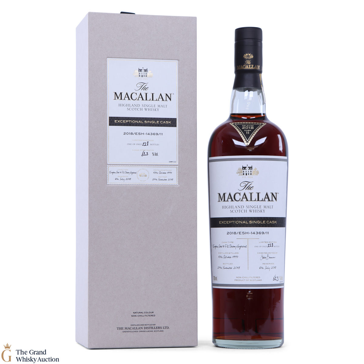 Macallan - 1997 Exceptional Cask #14369-11 2018 Release