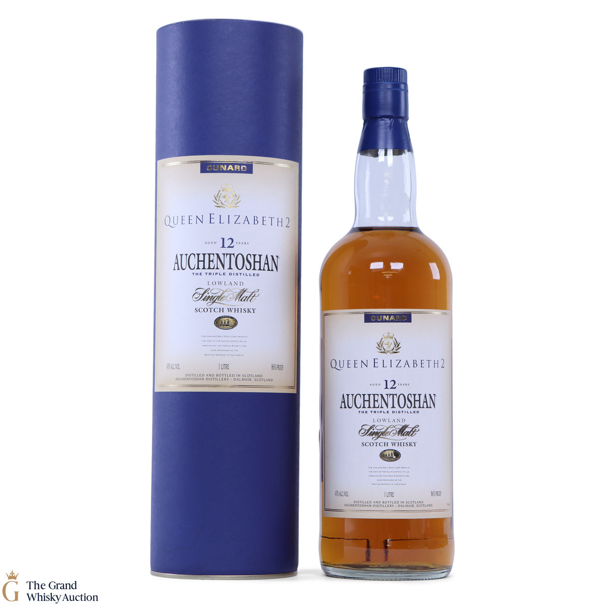 Auchentoshan - 12 Years Old Queen Elizabeth 2 