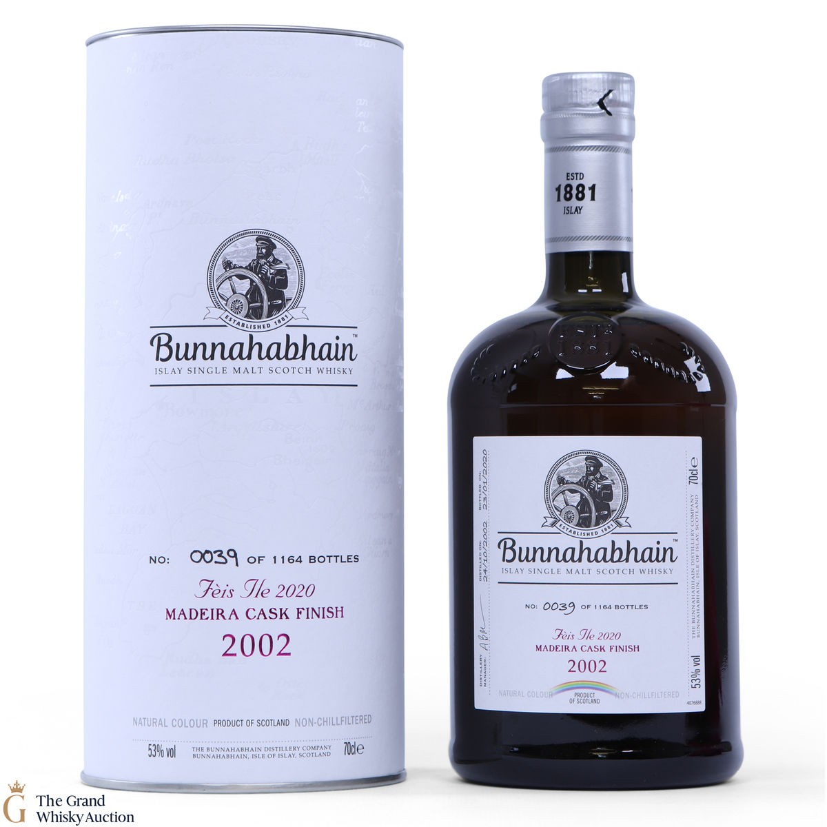 Bunnahabhain - 2002 - Maderia Finish - Fèis Ìle 2020