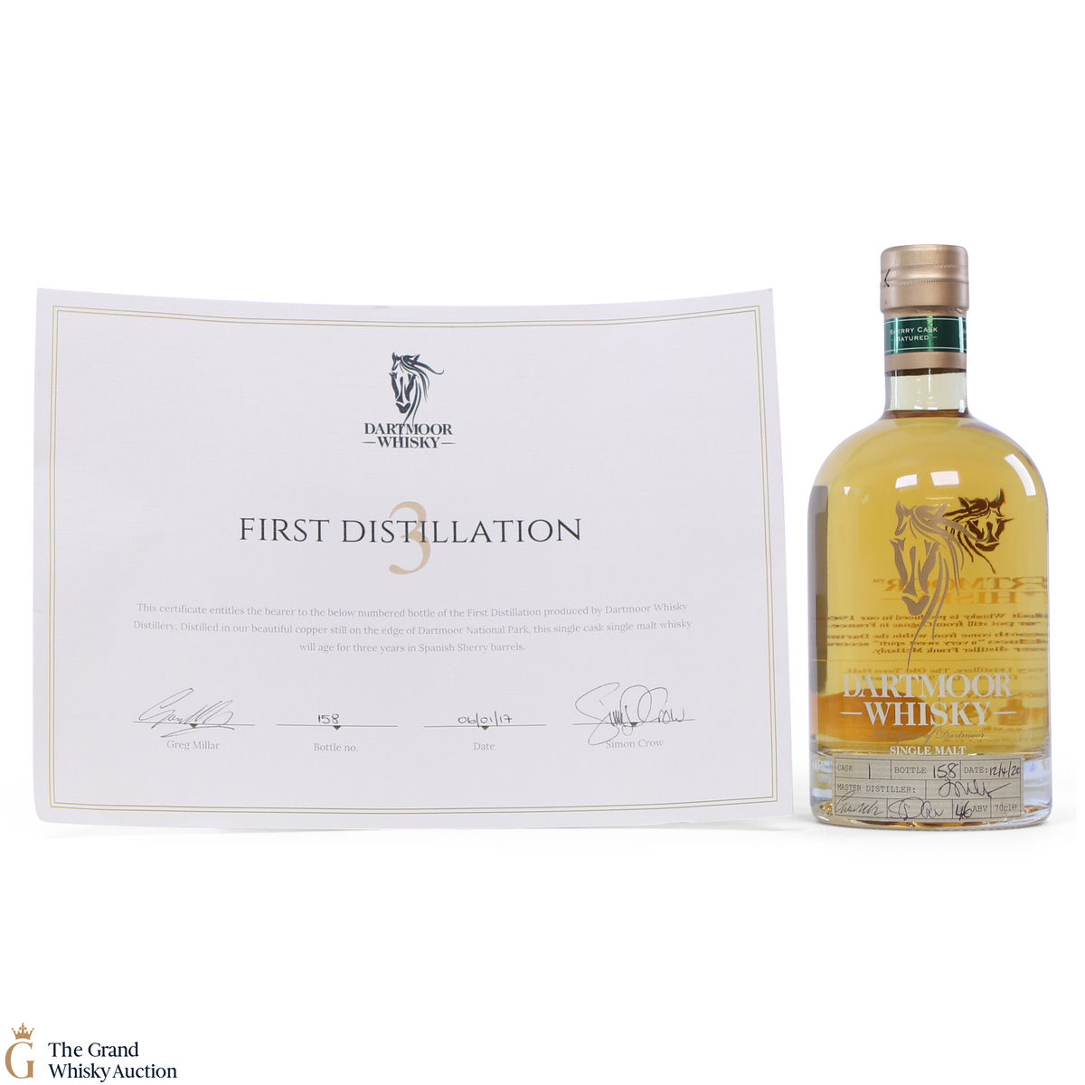 Dartmoor - Inaugural - Cask #1 (with certificate) 