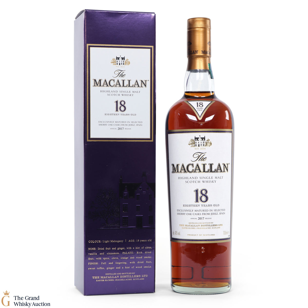 Macallan - 18 Year Old - 2017 Release