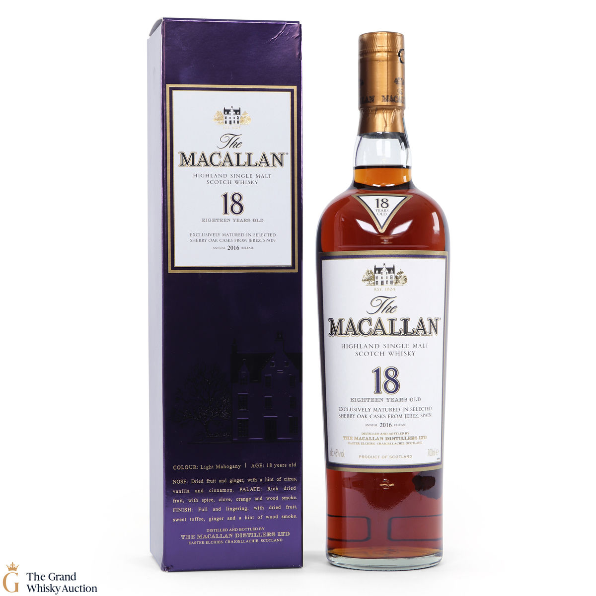 Macallan - 18 Year Old - 2016 Release