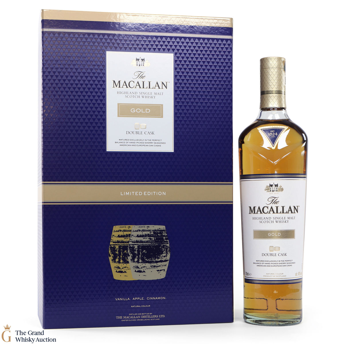 Macallan - Gold Double Cask (Limited Edition with 2 x Glasses)