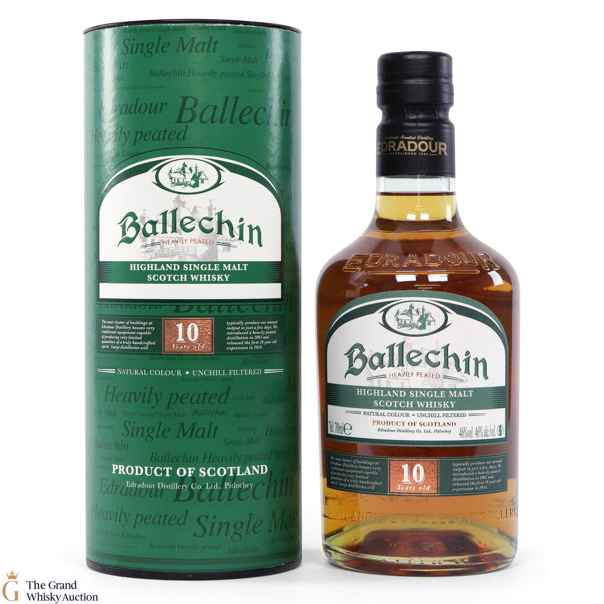 Ballechin / Edradour - 10 Year Old Heavily Peated