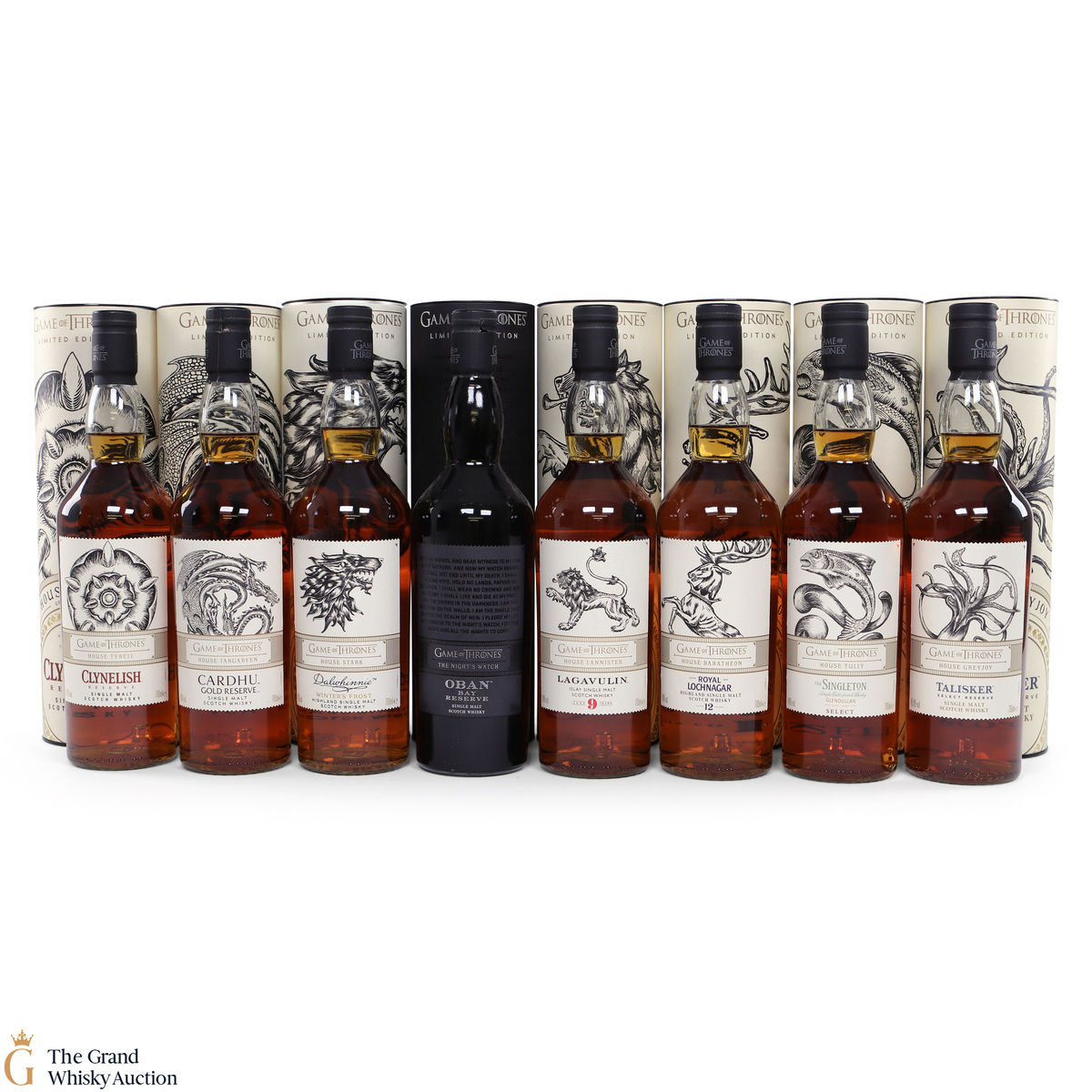 Game of Thrones - Limited Editions - 8 x 70cl