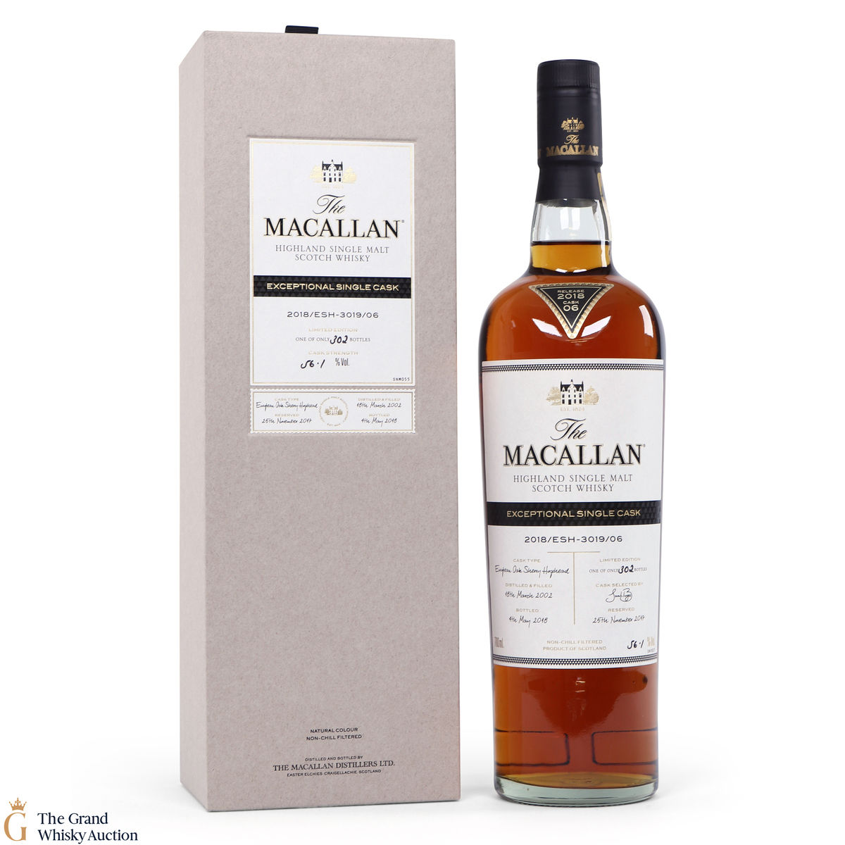 Macallan - Exceptional Single Cask 2018/ESH / 3019/06