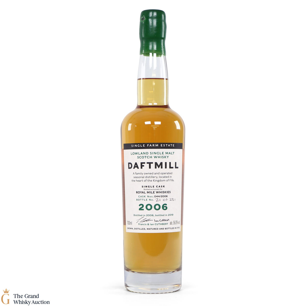 Daftmill - 2006 - Single Cask #044/2006 - (Royal Mile Whiskies)