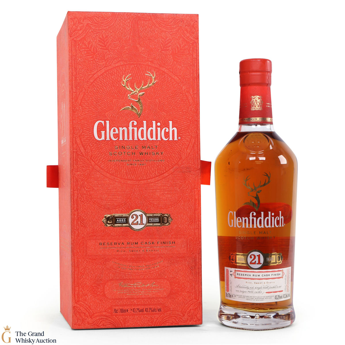 Glenfiddich - 21 Year Old - Gran Reserva Rum Cask