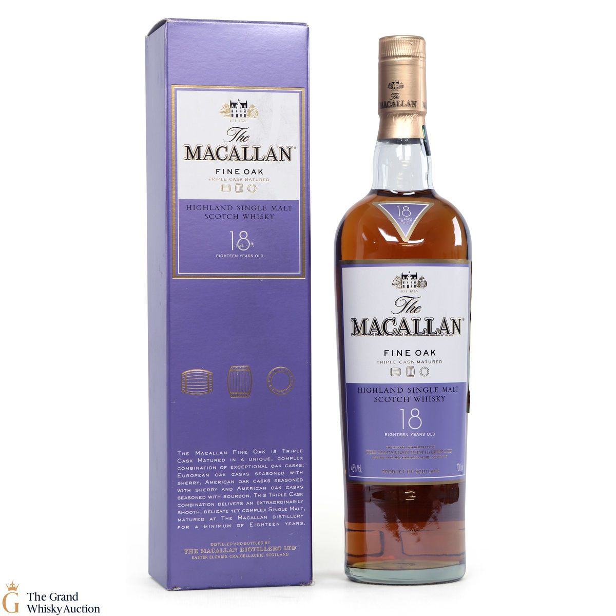 Macallan - 18 Year Old - Triple Cask 2018 (Fine Oak)