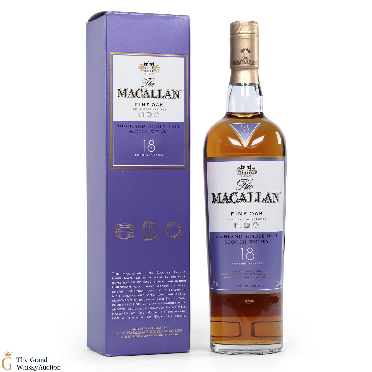 Macallan - 18 Year Old - Fine Oak