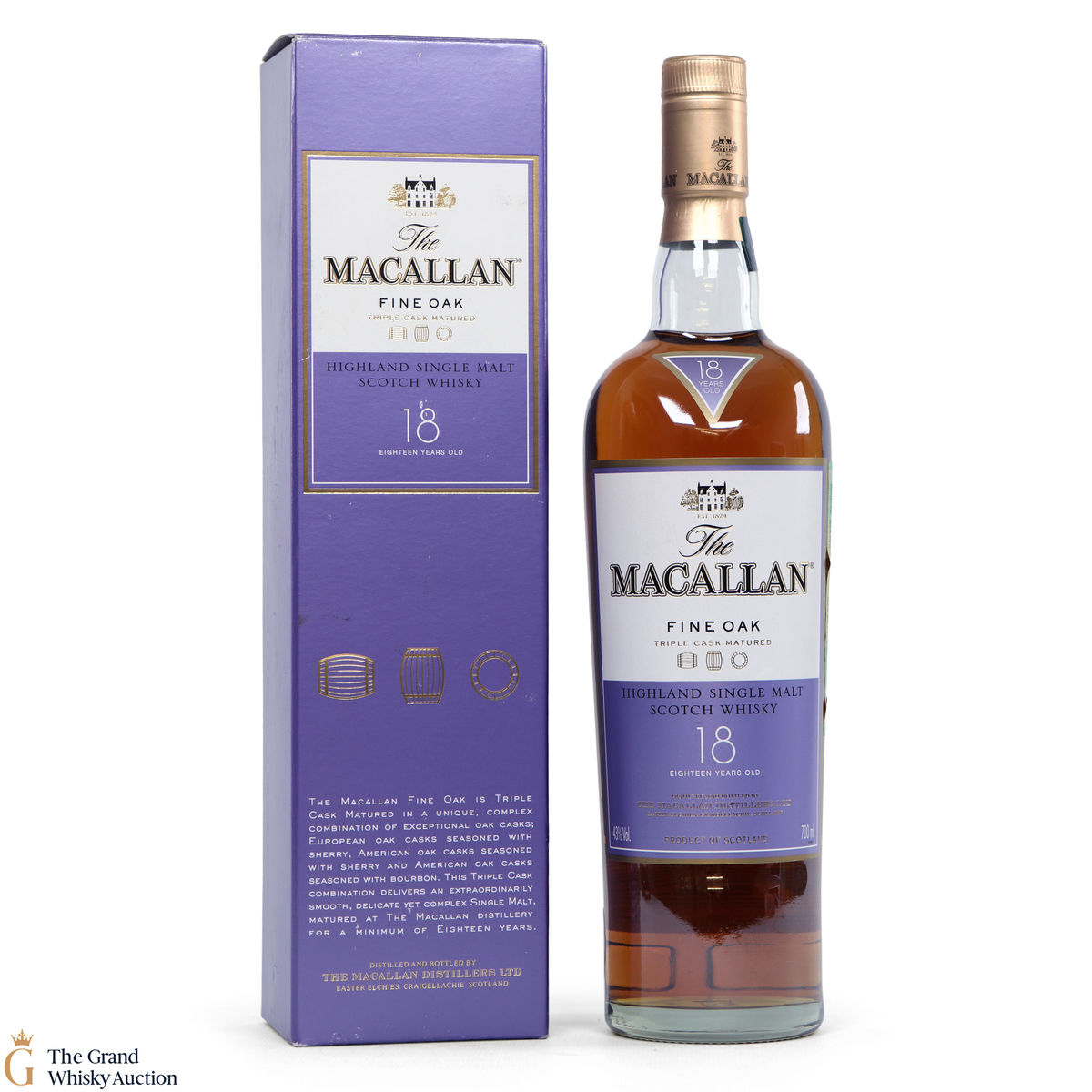 Macallan - 18 Year Old - Fine Oak