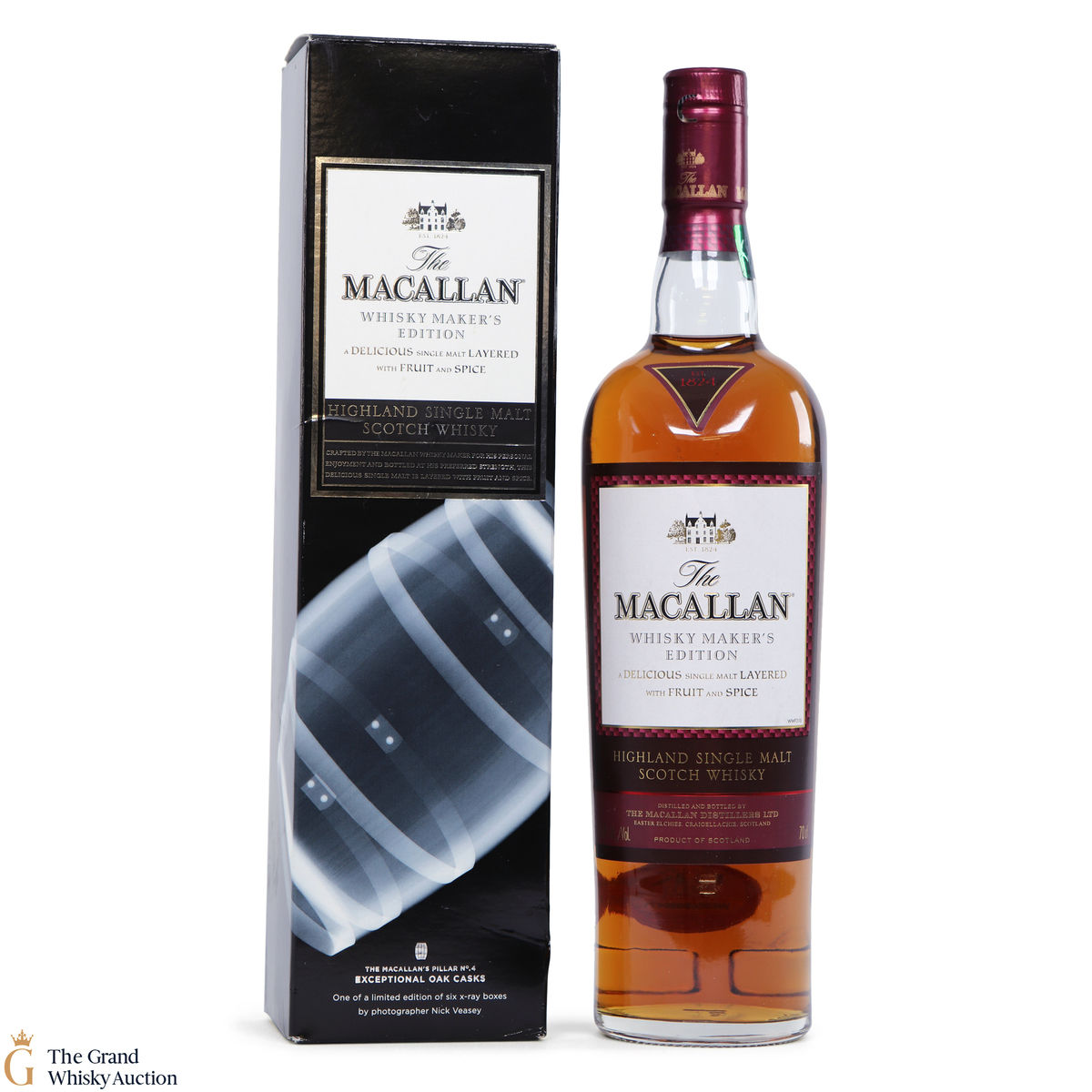 Macallan - Whisky Maker's Edition - Nick Veasey No.4 Exceptional Oak Casks.