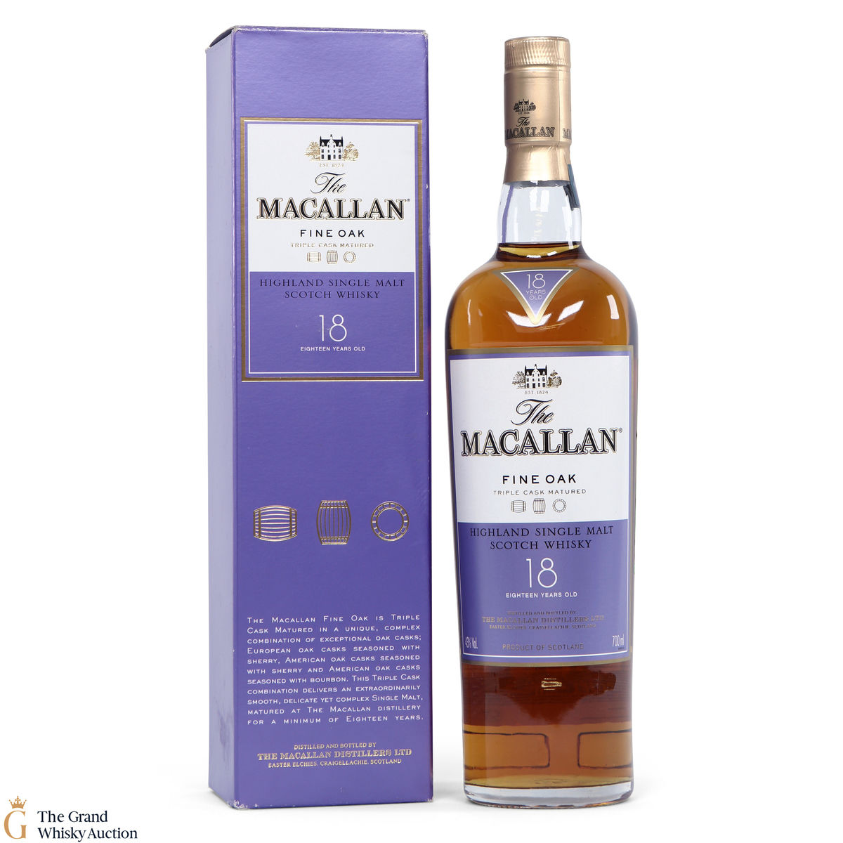 Macallan - 18 Year Old - Fine Oak