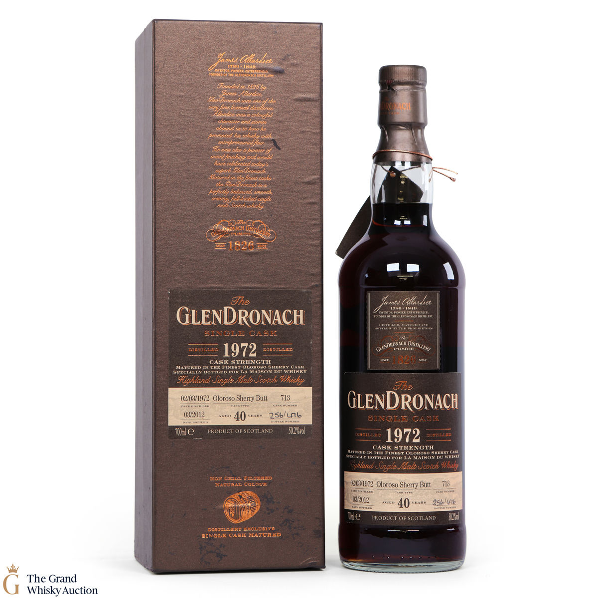 GlenDronach -  40 Year Old 1972 Single Cask #713 - LMDW