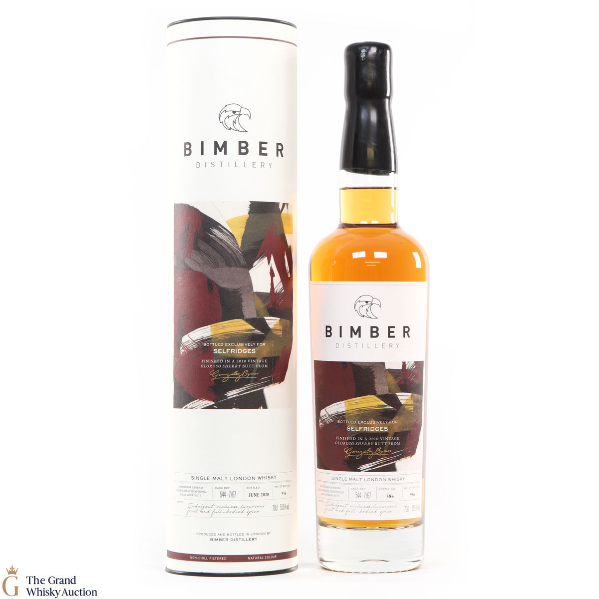 Bimber - Oloroso Sherry Butt #544-7/67 - Selfridges Exclusive