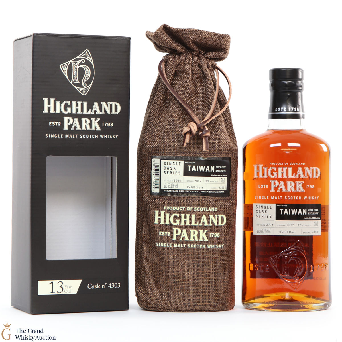 Highland Park - Single Cask Series -Taiwan Duty Free Exclusive #4303