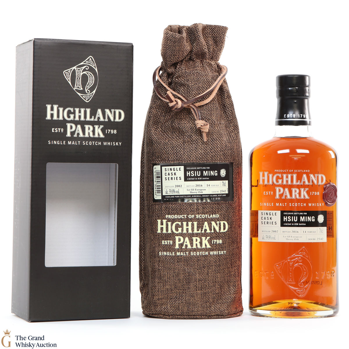 Highland Park - 14 Year Old - Single Cask #2542 - Hsiu Ming