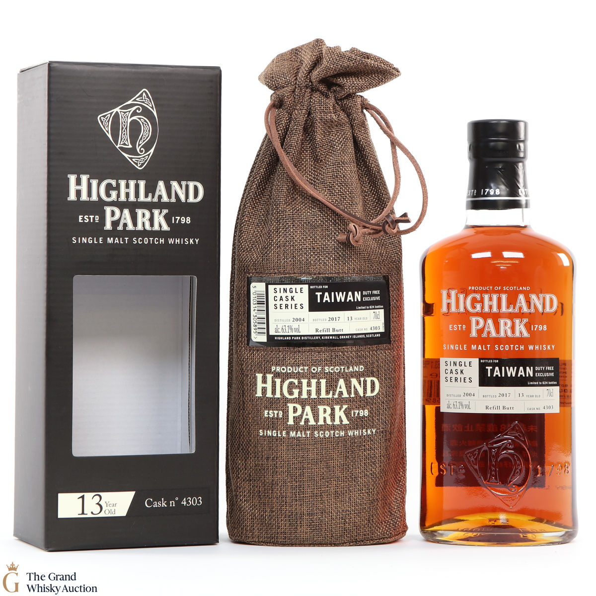 Highland Park - Single Cask Series -Taiwan Duty Free Exclusive #4303