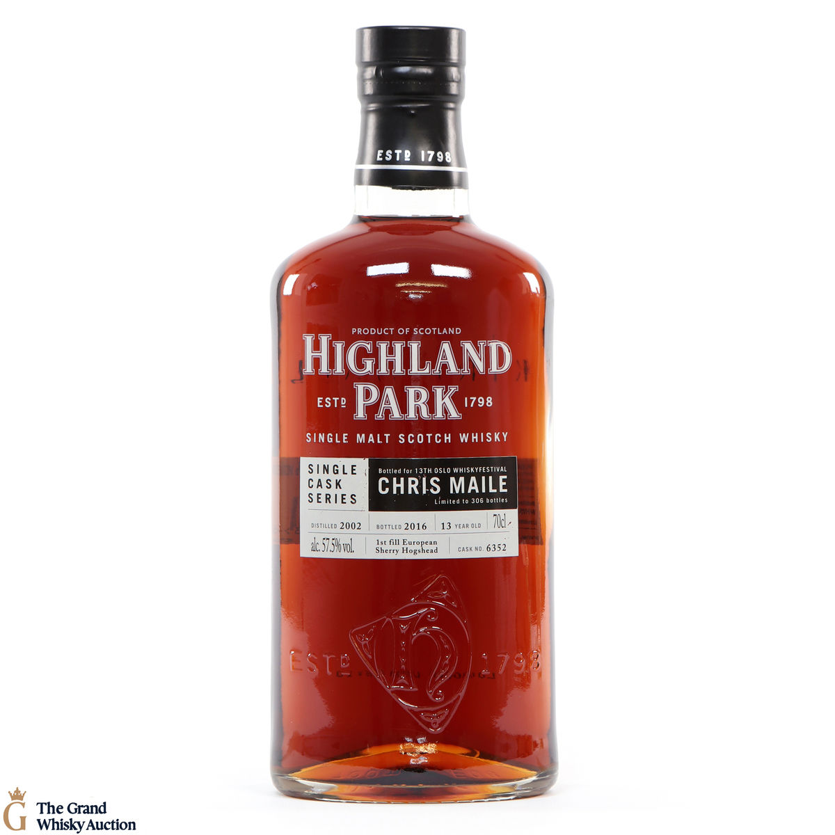 Highland Park - 13 Year Old - 2002 Single Cask Series (Chris Maile, 13th Oslo Whisky Festival) 