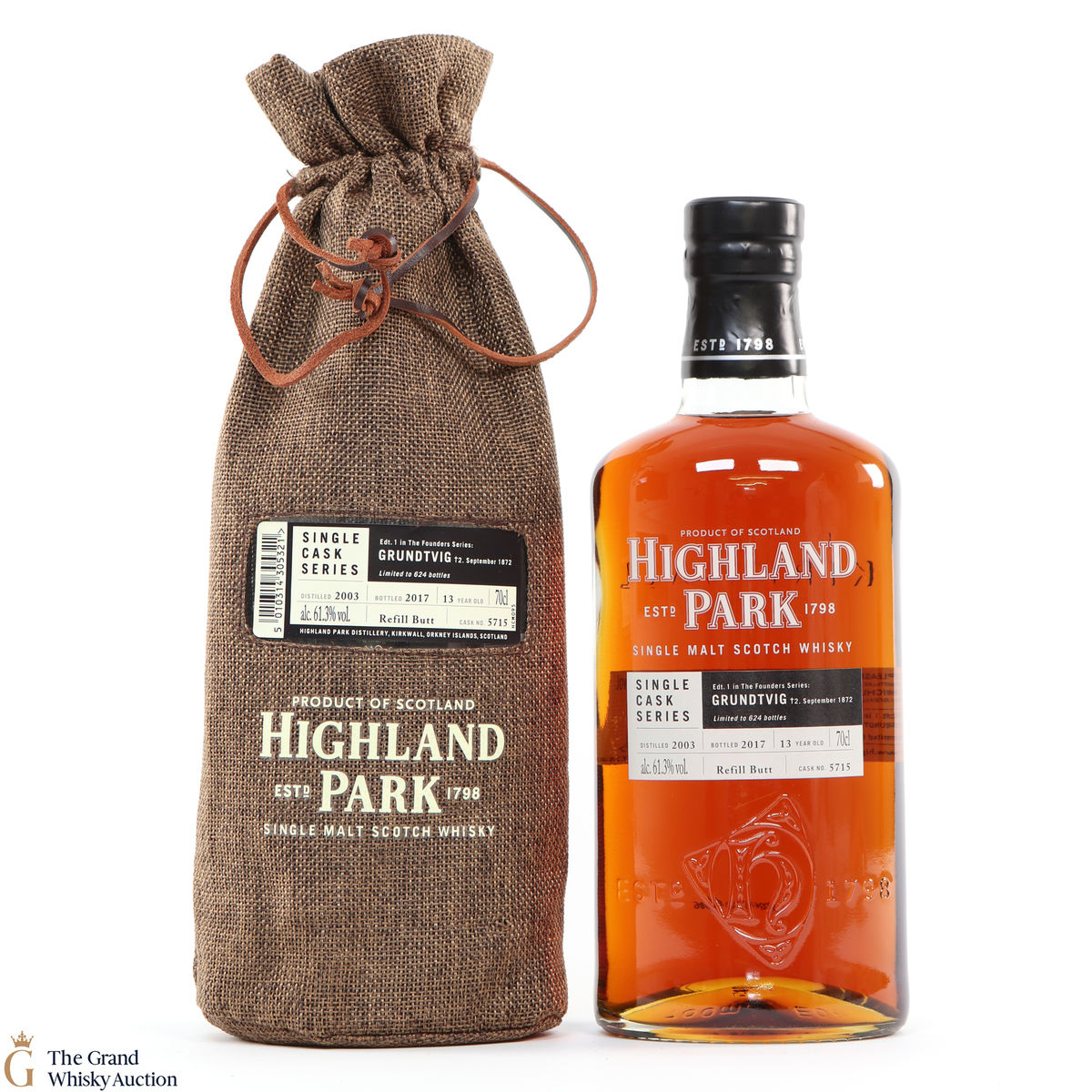 Highland Park - 13 Year Old - Single Cask #5715 - Grundtvig