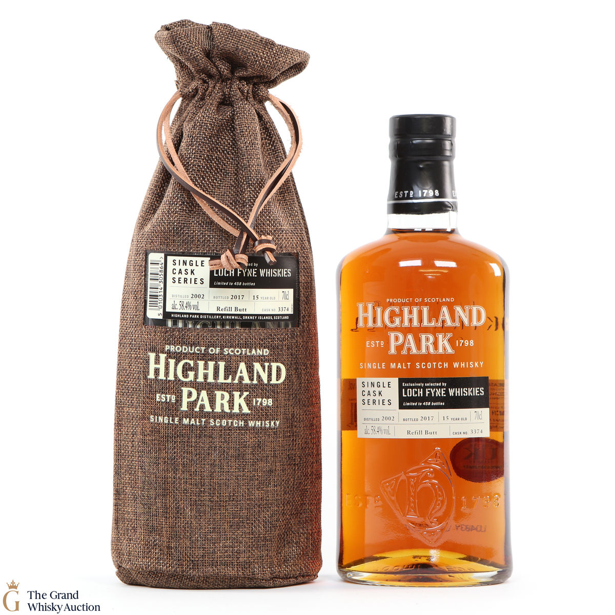 Highland Park - 15 Year Old - Single Cask #3374 - Loch Fyne Whiskies
