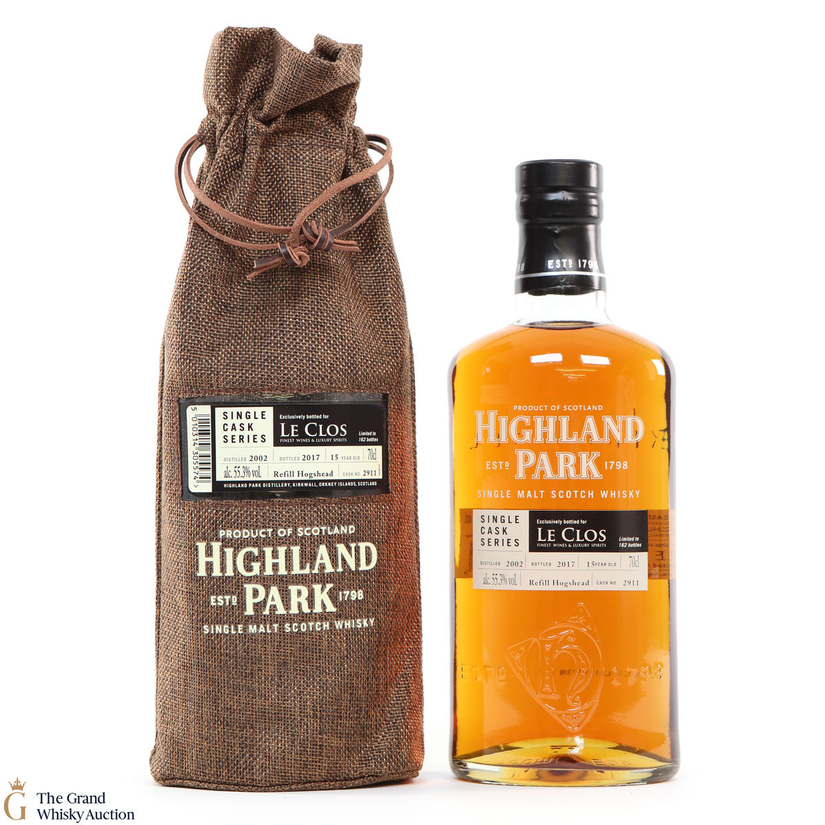 Highland Park - 15 Year Old - Single Cask #2911 - Le Clos