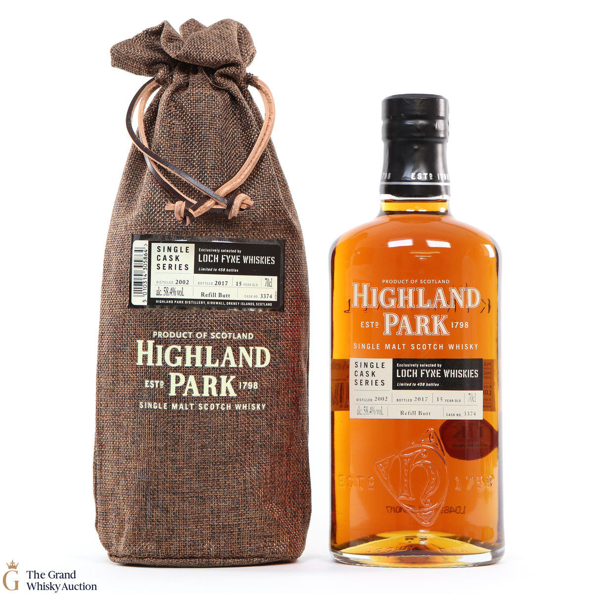 Highland Park - 15 Year Old - Single Cask #3374 - Loch Fyne Whiskies
