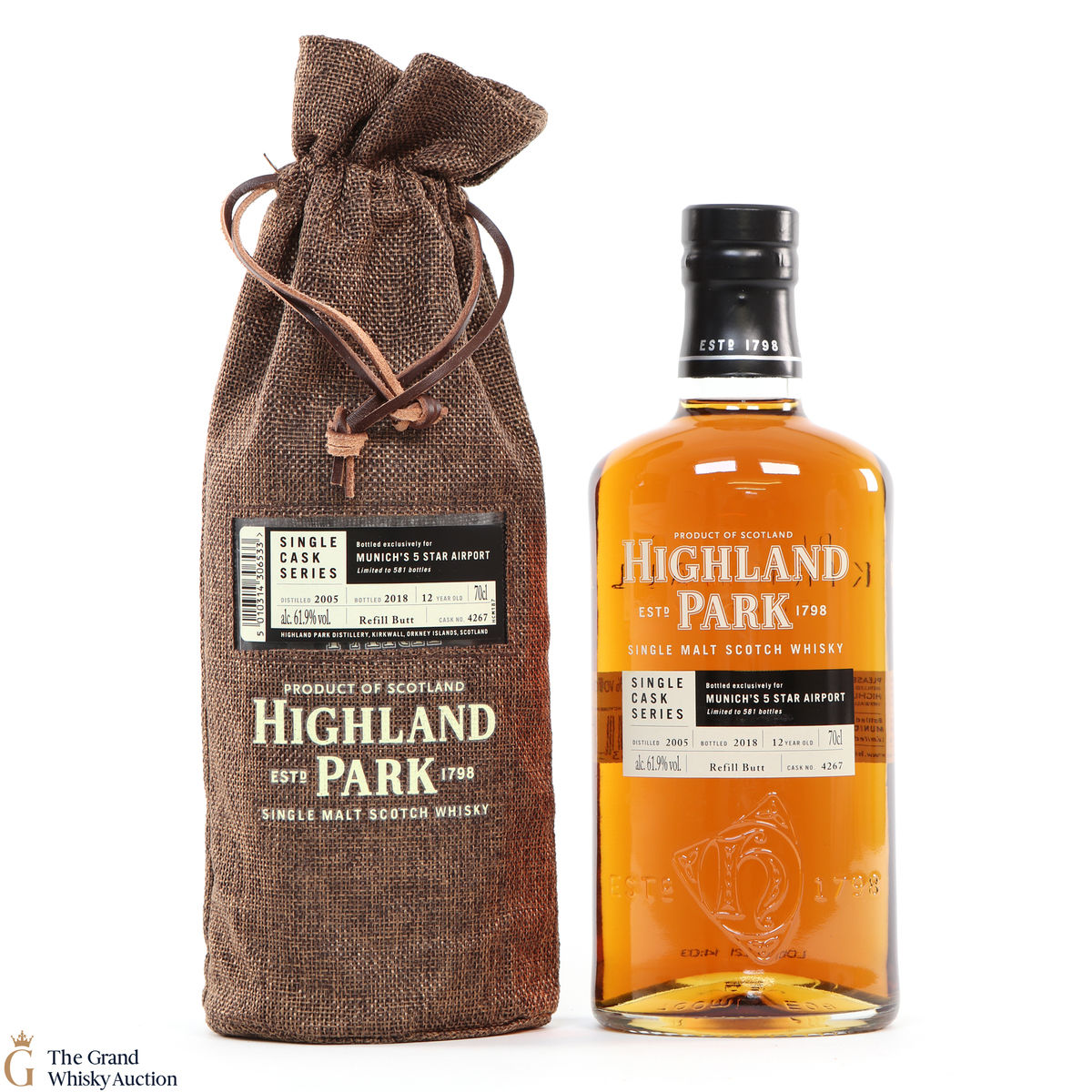 Highland Park - 12 Year Old - Single Cask #4267 - Munich 5 Star Airport