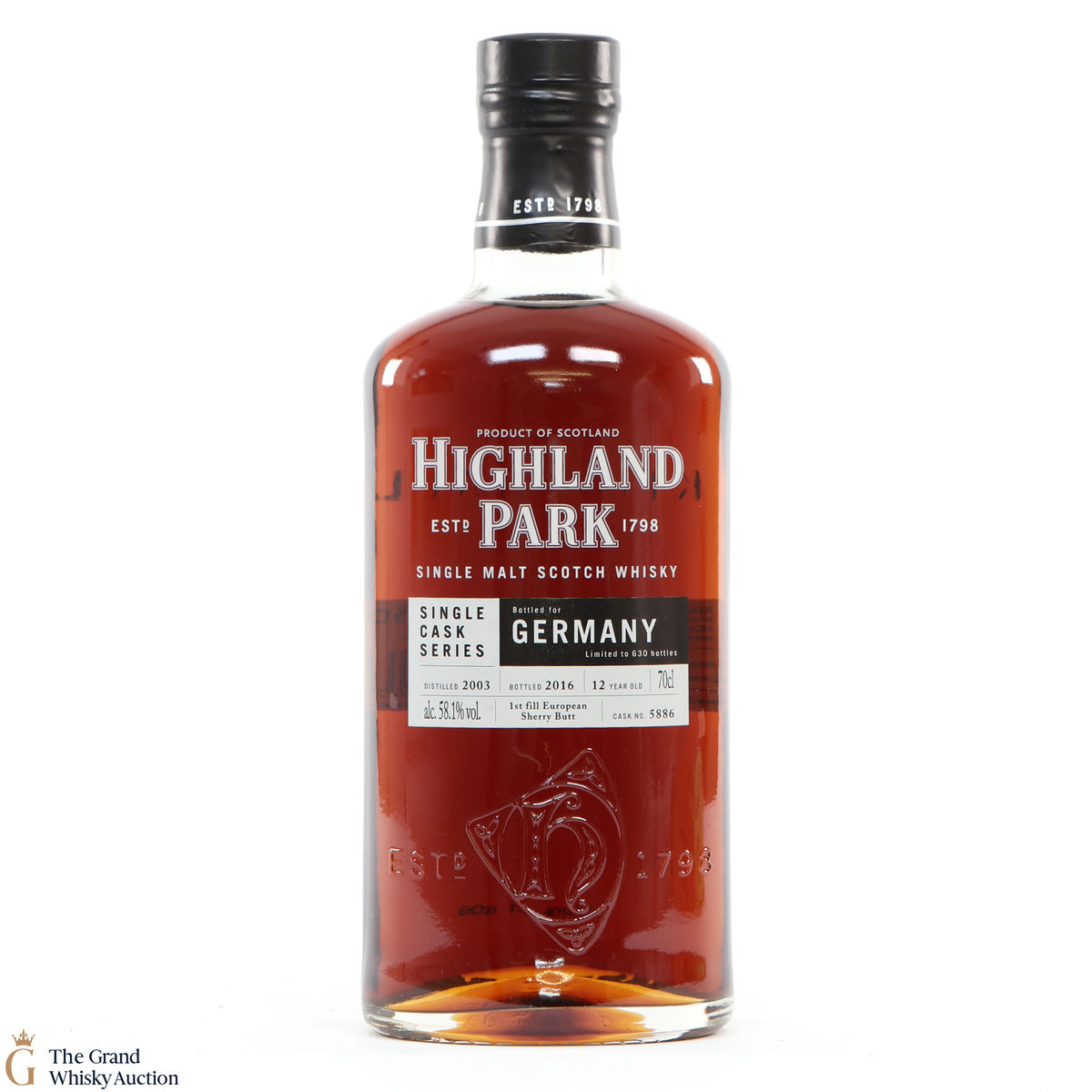 Highland Park - 12 Year Old - Single Cask Series Germany #5886