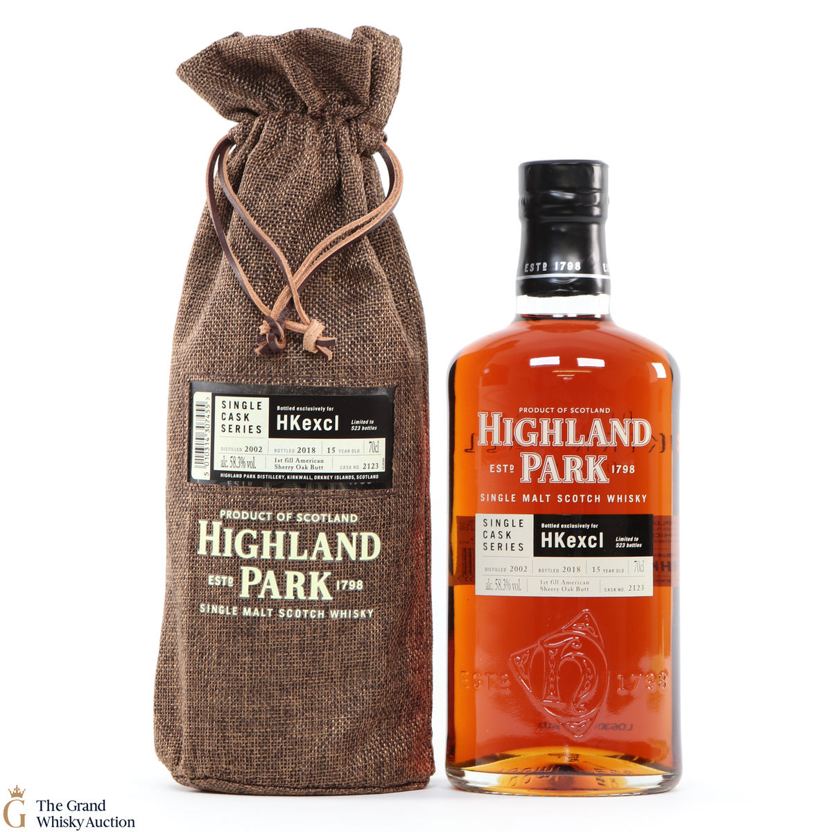 Highland Park - 15 Year Old - Single Cask #2123 - HKexcl