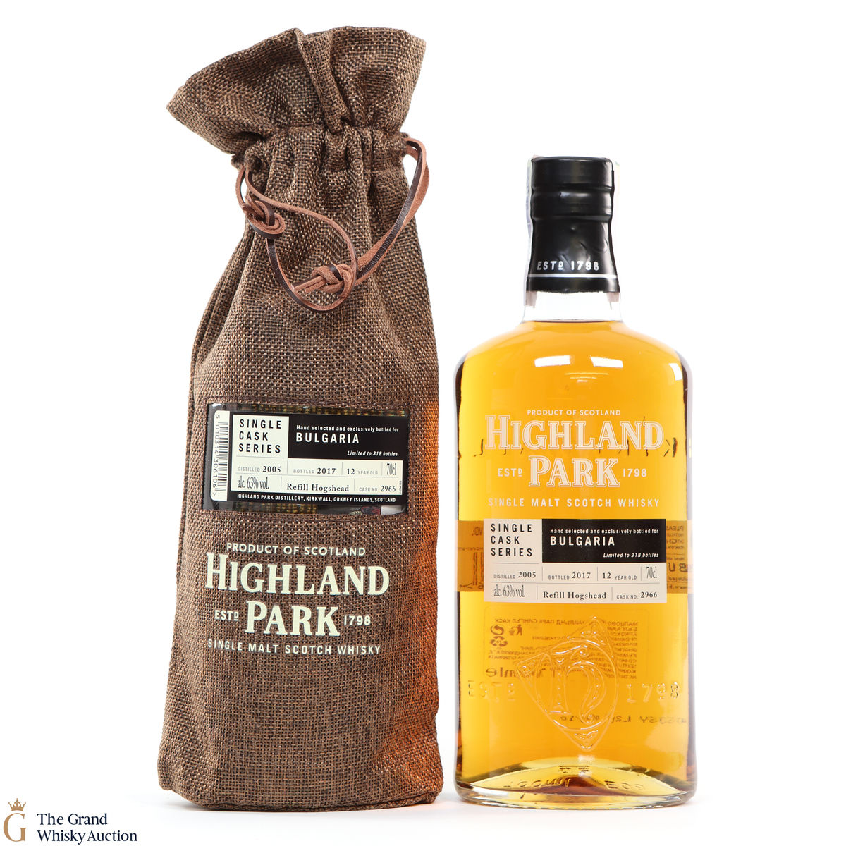 Highland Park - 12 Year Old - Single Cask #2966 - Bulgaria
