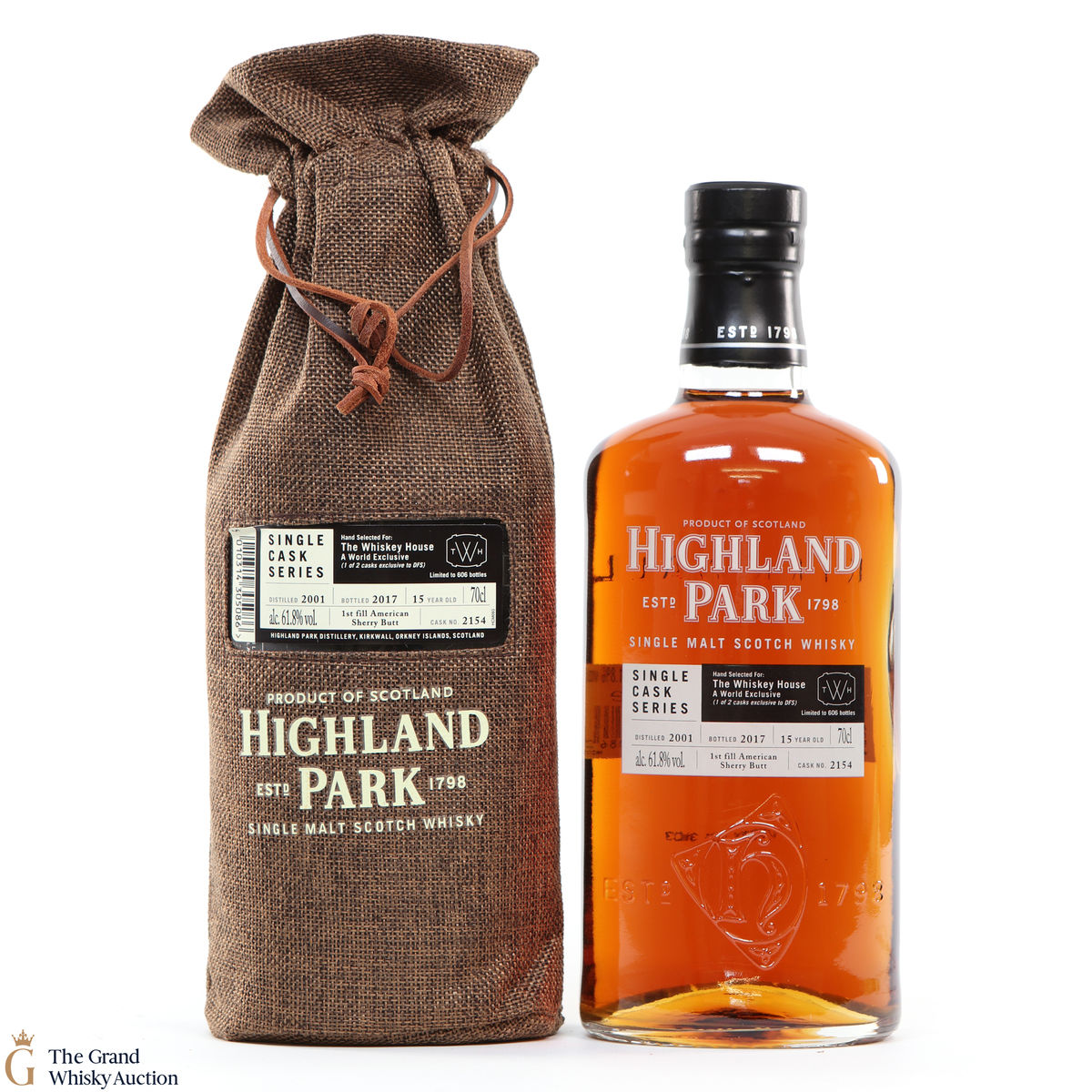 Highland Park - 15 Year Old - Single Cask #2154 - The Whiskey House