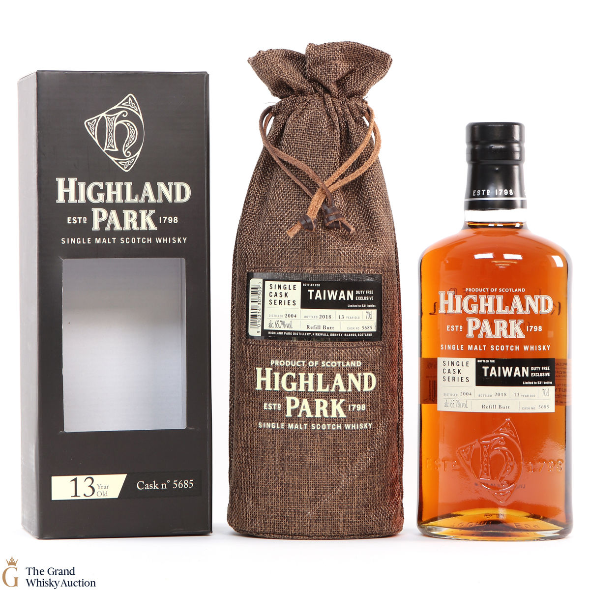 Highland Park - 13 Year Old - Single Cask Series - Taiwan Duty Free #5685