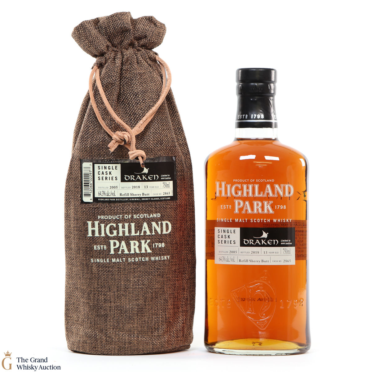 Highland Park - 13 Year Old - Single Cask #2865 - Draken (75cl)
