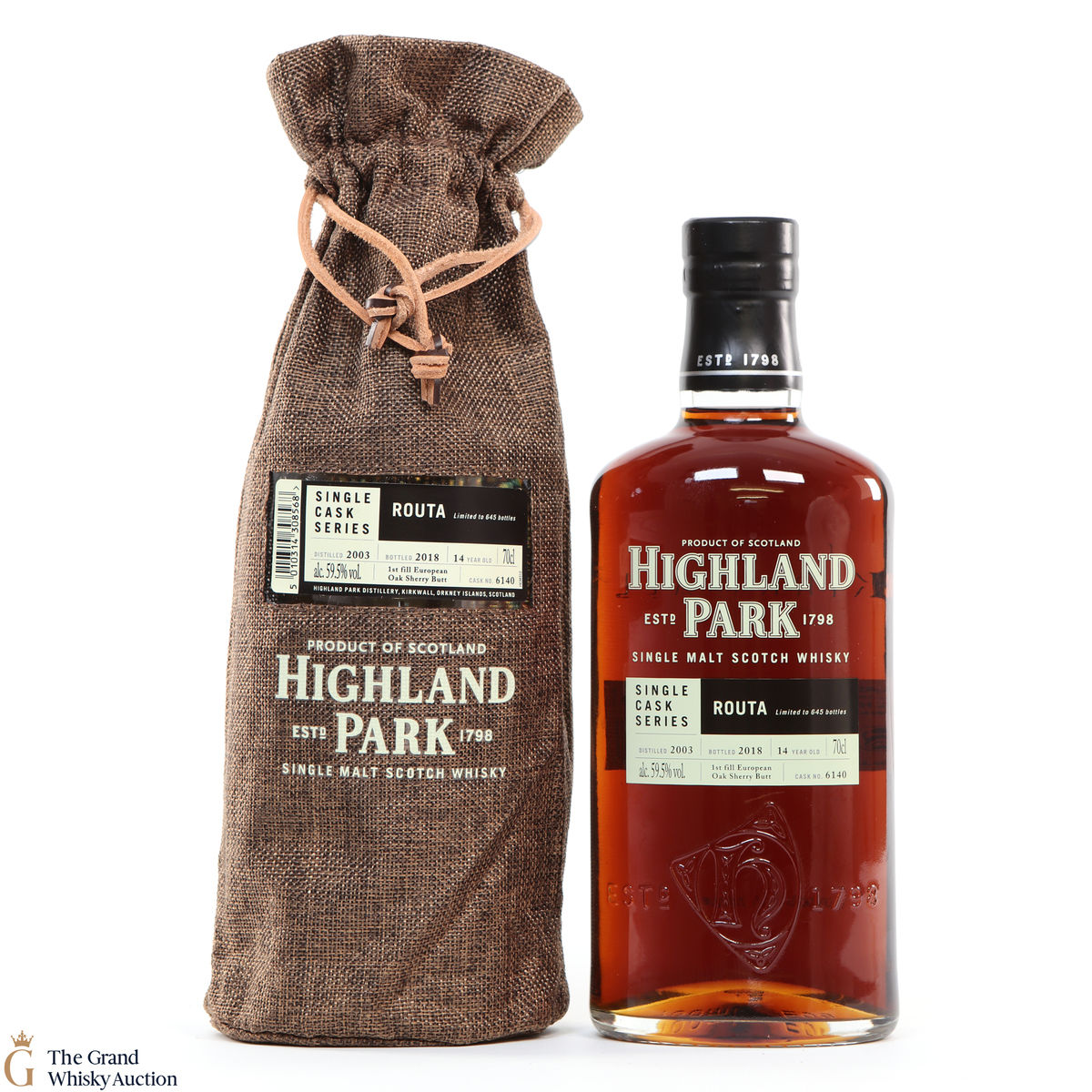 Highland Park - 14 Year Old - Single Cask #6140 - Routa