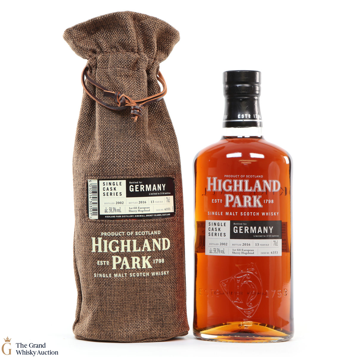 Highland Park - 13 Year Old - Single Cask Series Germany #6353