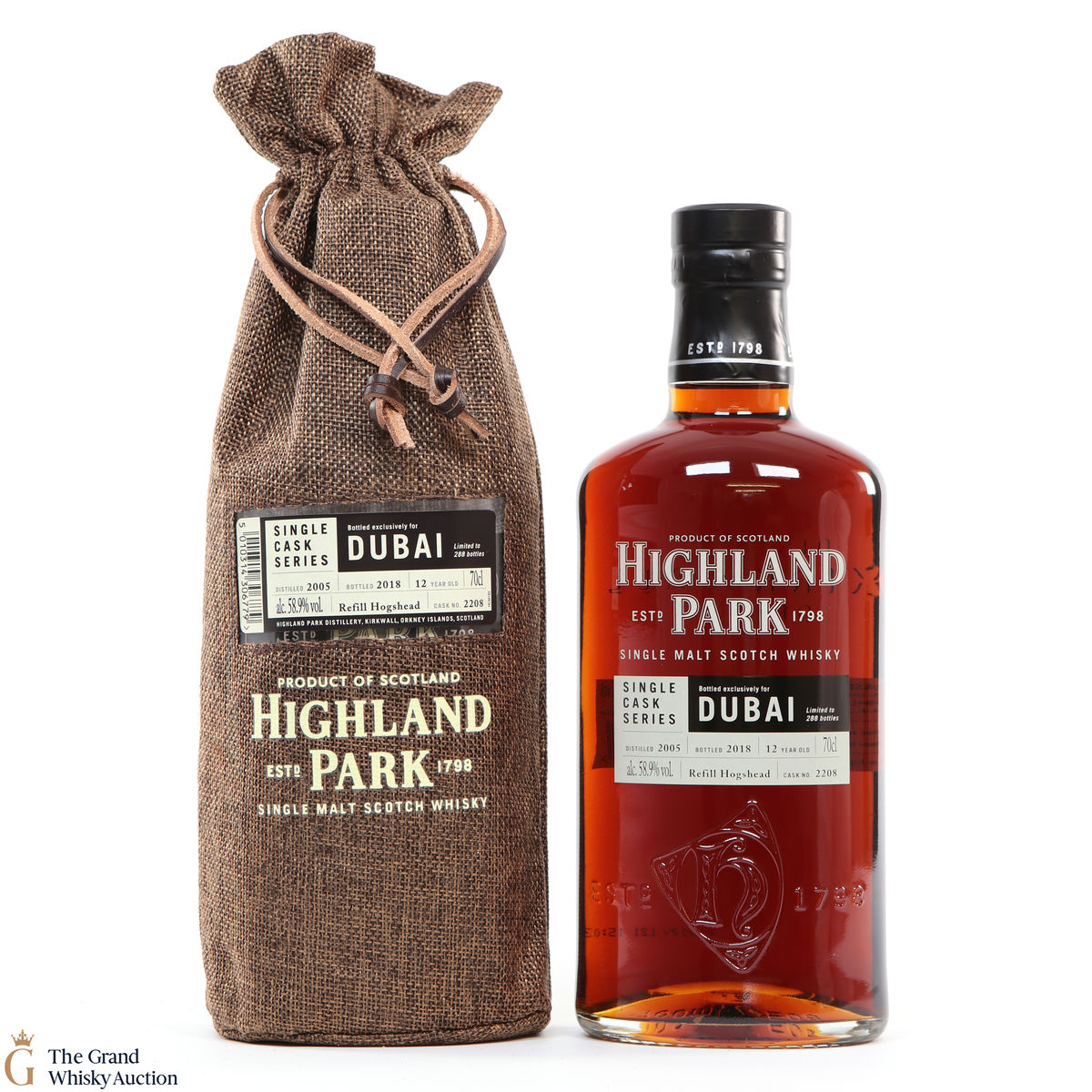 Highland Park - 12 Year Old - Single Cask #2208 - Dubai